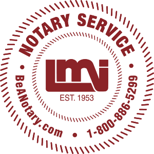 LMI Notary Service - Well established since 1953 located in